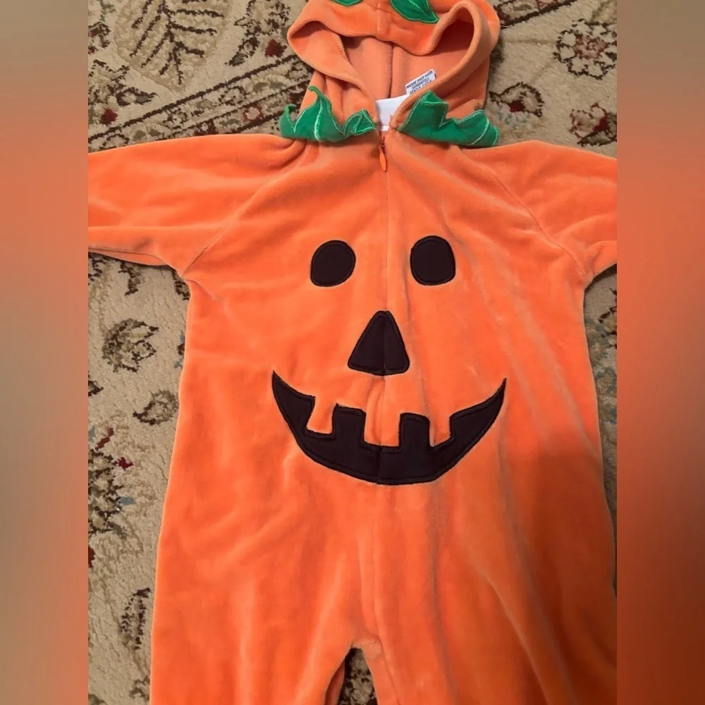 Halloween Pumpkin Costume 3-6 month